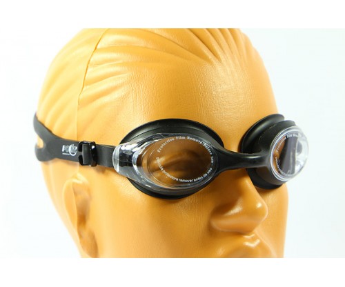 Povit Yetişkin Yüzücü Gözlüğü Siyah